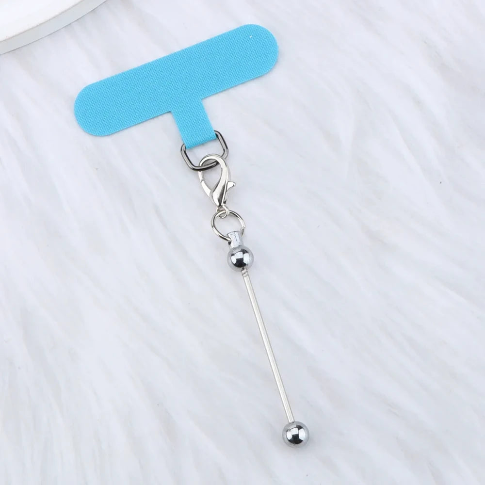 Beaded Anti-Loss Durable Spacer Phone Clip for DIY