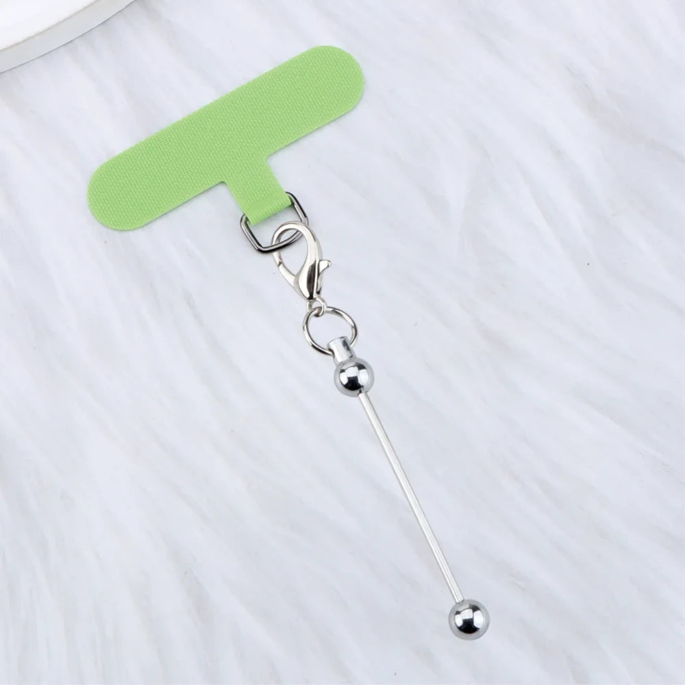 Beaded Anti-Loss Durable Spacer Phone Clip for DIY