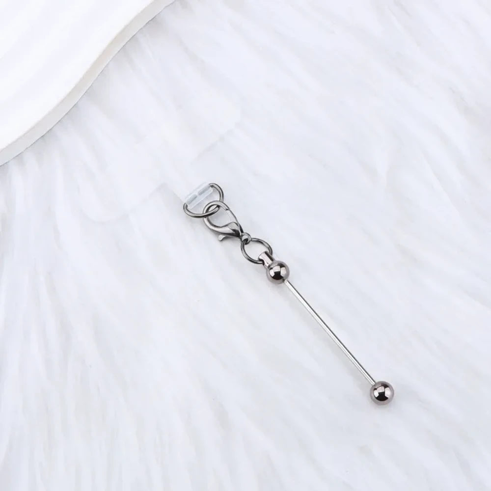 Beaded Anti-Loss Durable Spacer Phone Clip for DIY
