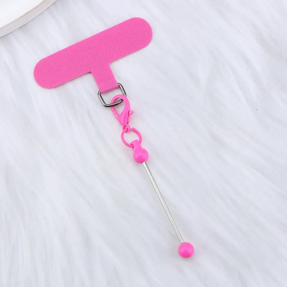 Beaded Anti-Loss Durable Spacer Phone Clip for DIY