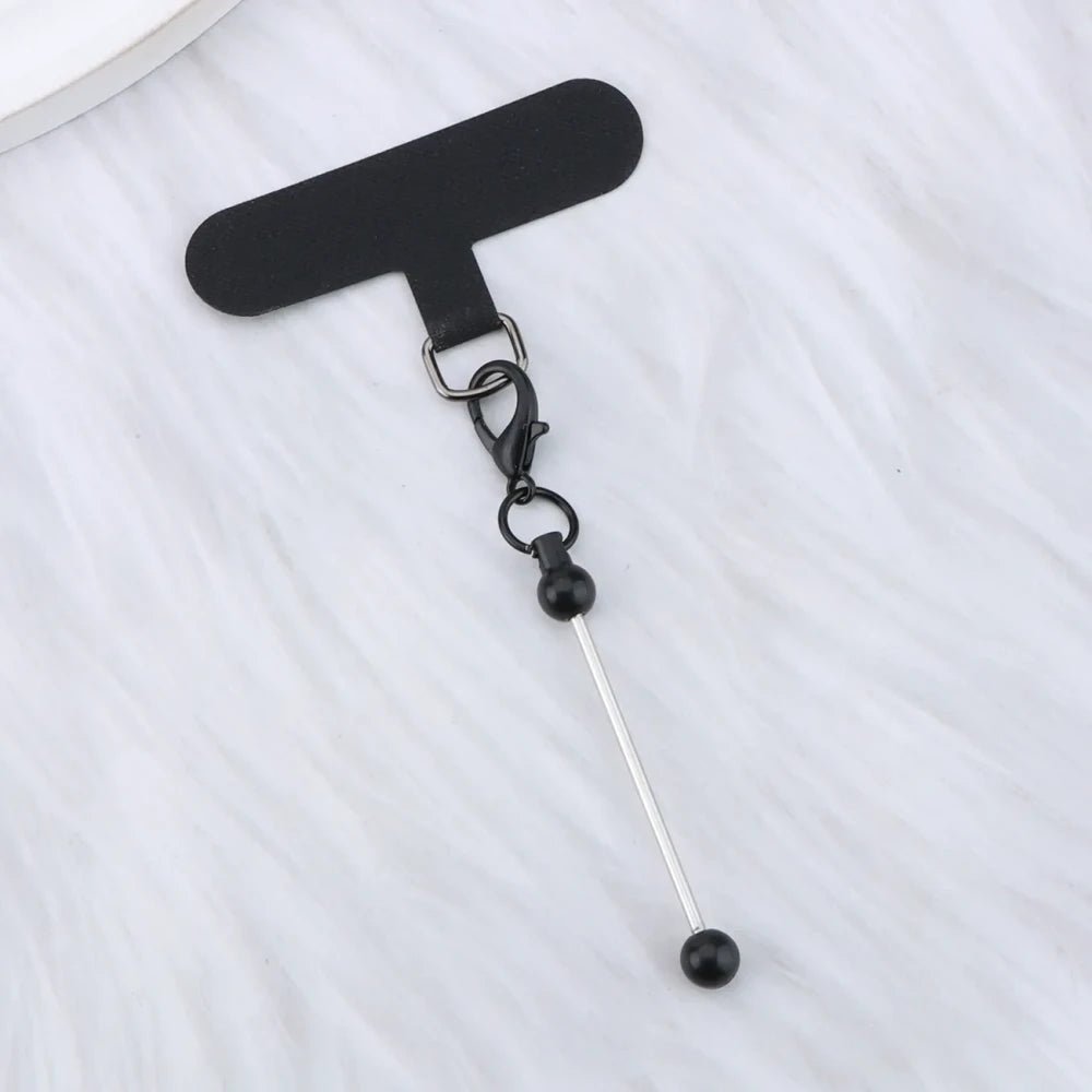 Beaded Anti-Loss Durable Spacer Phone Clip for DIY