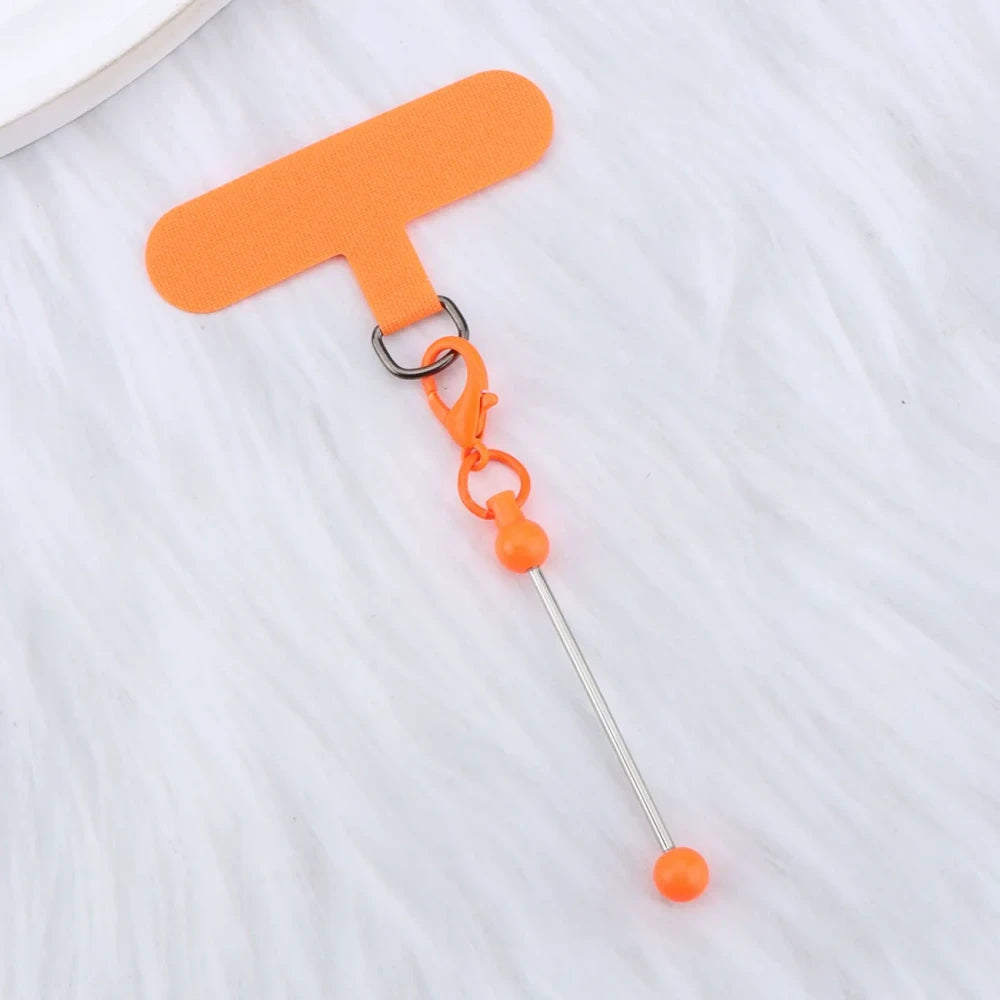 Beaded Anti-Loss Durable Spacer Phone Clip for DIY