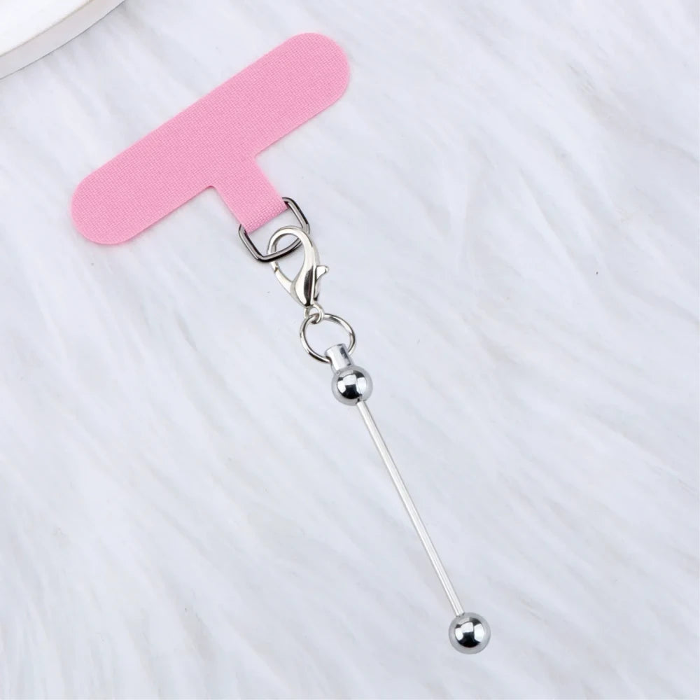 Beaded Anti-Loss Durable Spacer Phone Clip for DIY
