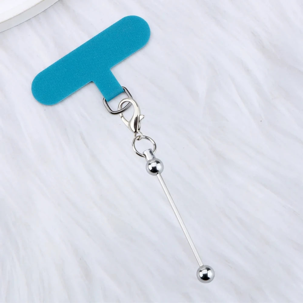 Beaded Anti-Loss Durable Spacer Phone Clip for DIY