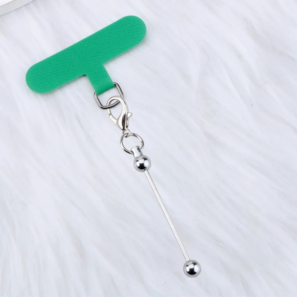 Beaded Anti-Loss Durable Spacer Phone Clip for DIY