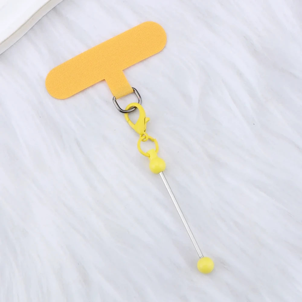 Beaded Anti-Loss Durable Spacer Phone Clip for DIY