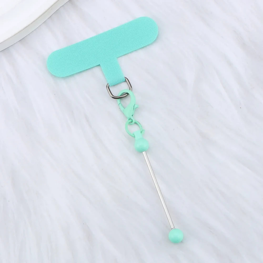 Beaded Anti-Loss Durable Spacer Phone Clip for DIY