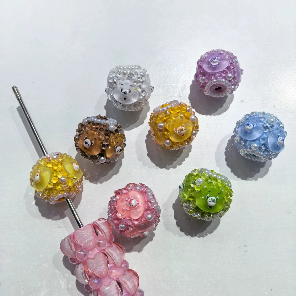 Bear Pearls Sugar Clay DIY Fancy Beads-Random Mixed