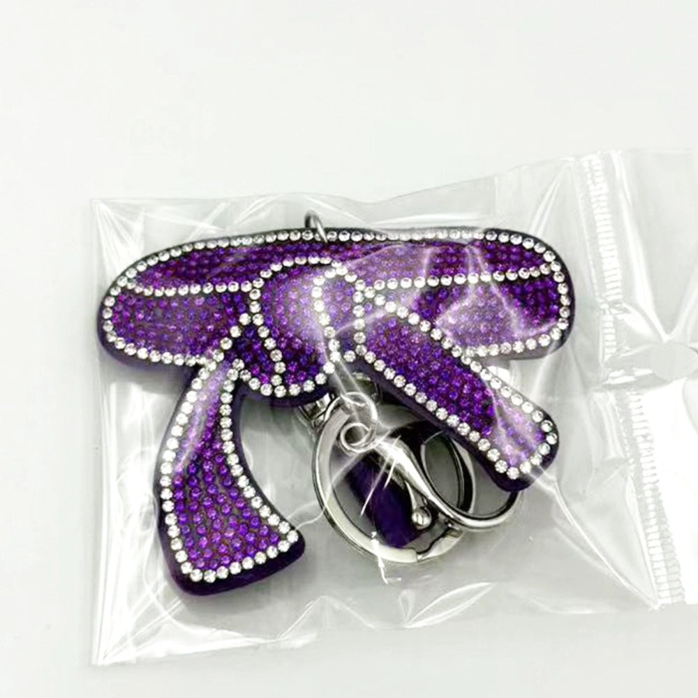 Belt Rhinestone Keychain for DIY