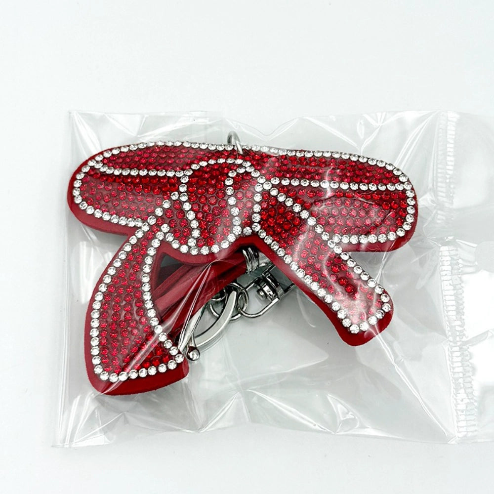 Belt Rhinestone Keychain for DIY