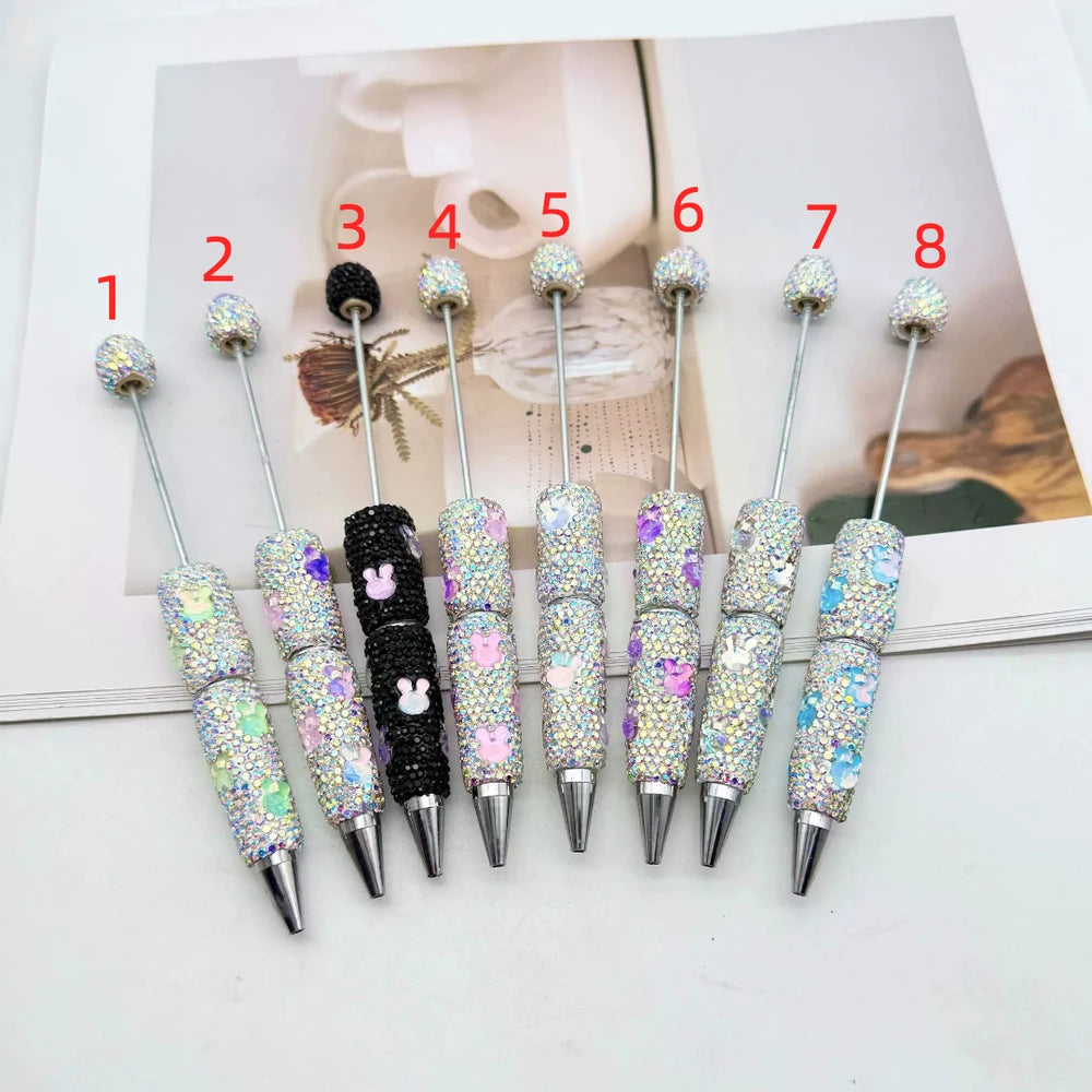 Bunny Beadable Rhinestone Pens