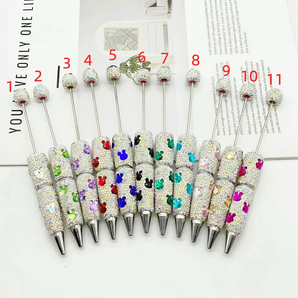 Bunny Beadable Rhinestone Pens