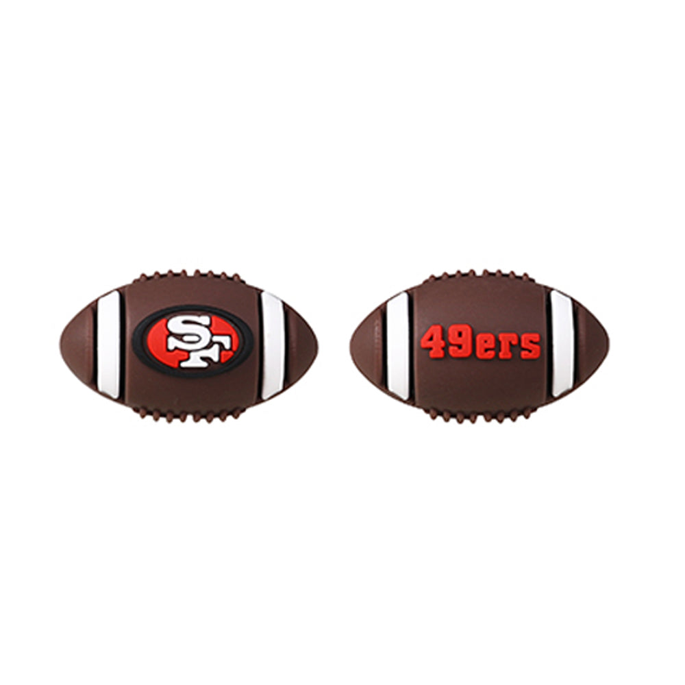 Baseball Pattern Silicone Beads-10PCS
