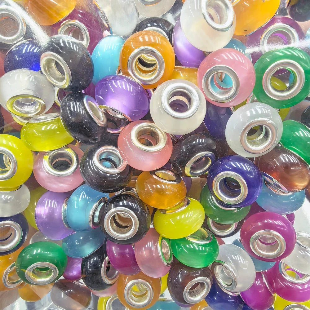 Cat Eye Acrylic Big Hole Spacer