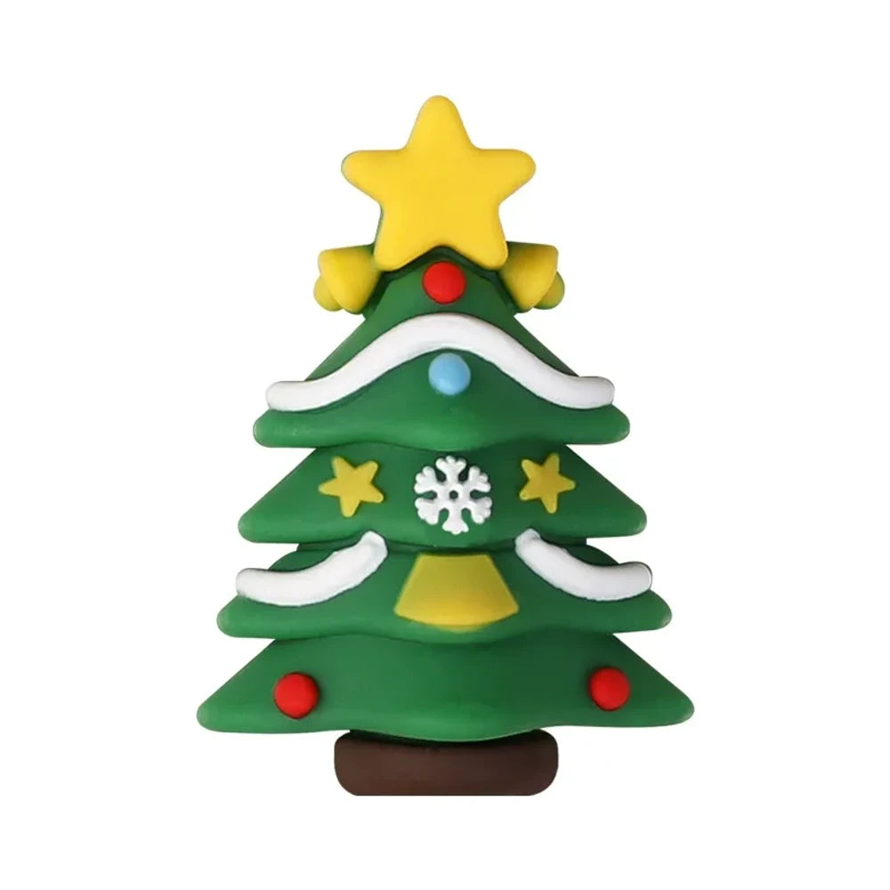 3D Christmas Series Silicone Focal Beads for DIY Pens Bracelet