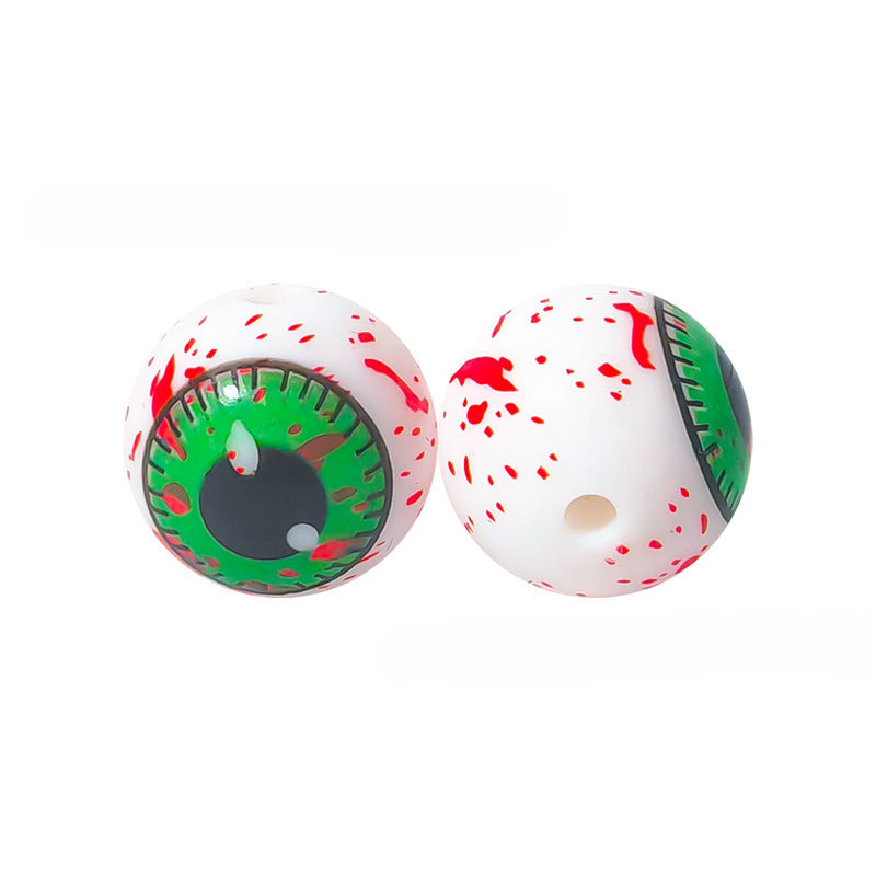Halloween Silicone Beads DIY Accessories Baby Soothing Teether-50PCS