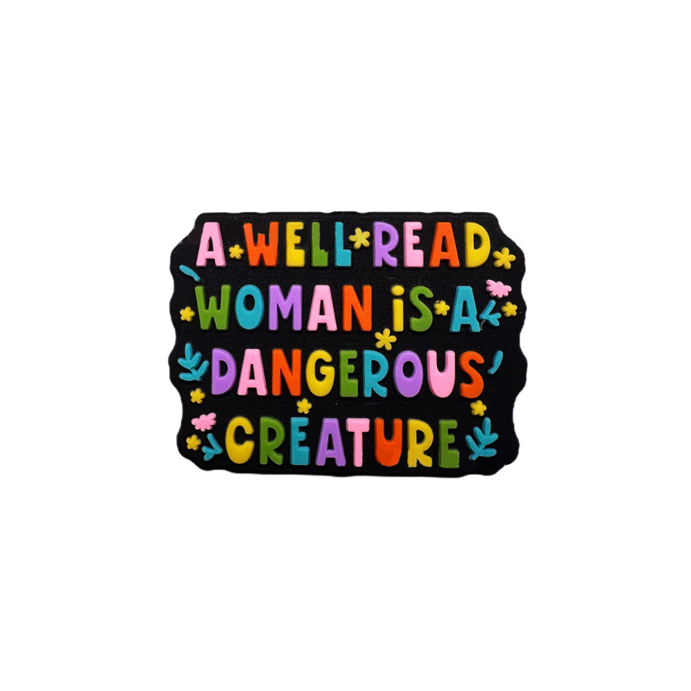 Colorful Creative Letter Graffiti Butterfly Books Beads-10PCS