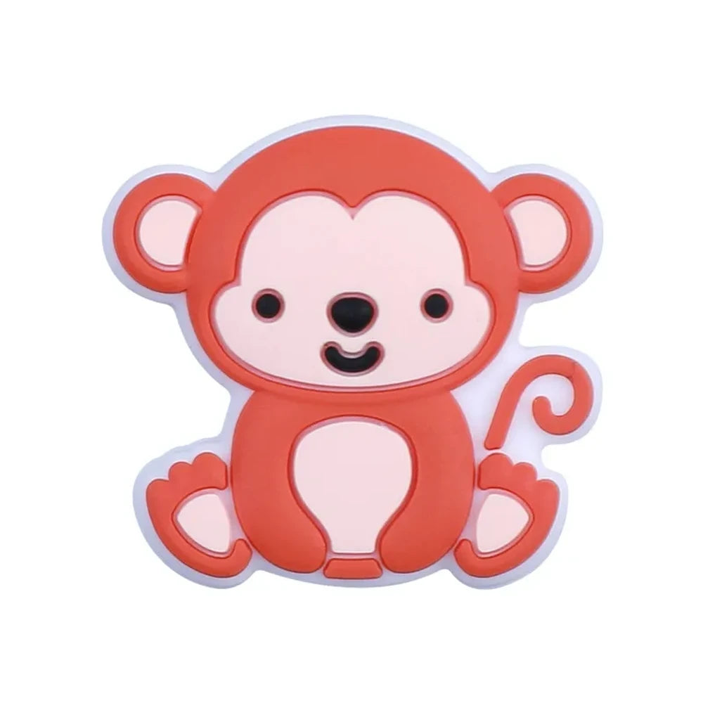 Flatback Animals Silicone Focal Beads for DIY Pens Bracelet