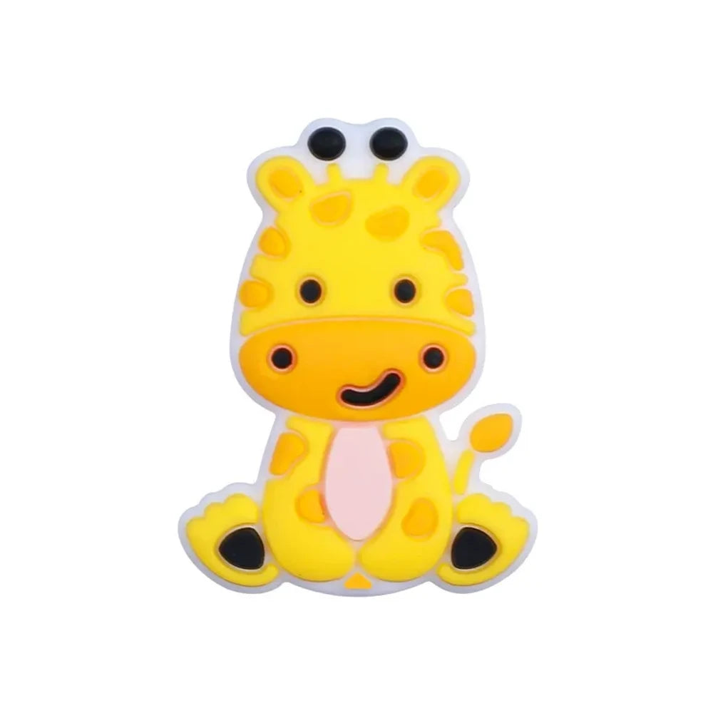 Flatback Animals Silicone Focal Beads for DIY Pens Bracelet