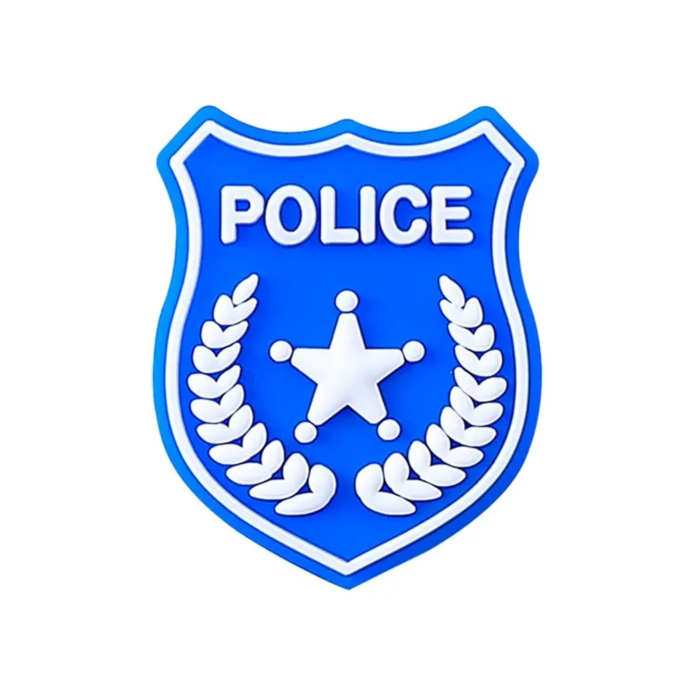 Flatback Badge Silicone Focal Beads for DIY Pens Keychains