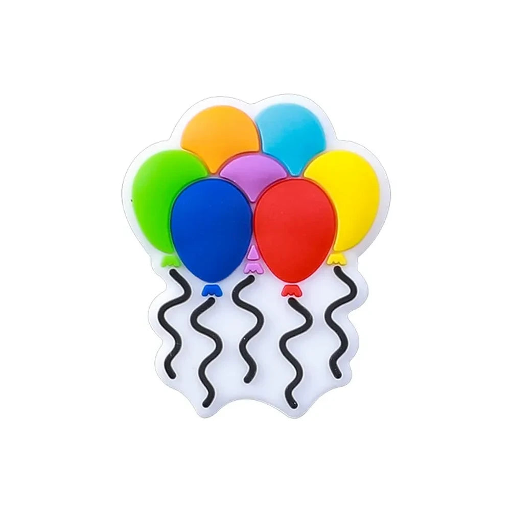 Flatback Birthday Silicone Focal Beads for DIY Pens Bracelet