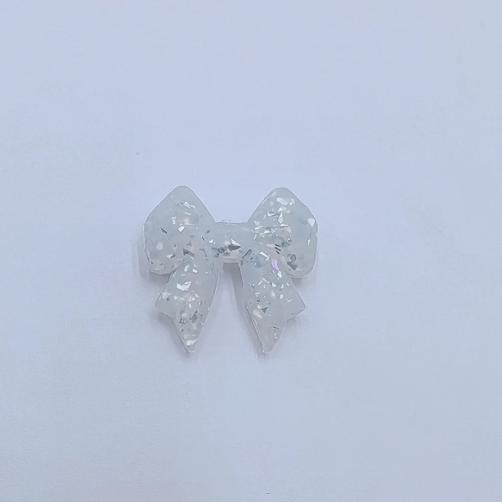 Flatback Bowtie Series Silicone Focal Beads for DIY Pens Keychains