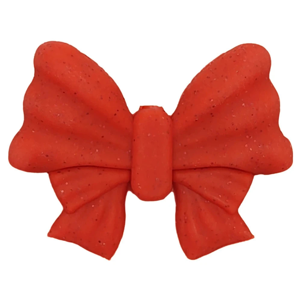 Flatback Bowtie Silicone Focal Beads for DIY Keychains Bracelet Pens