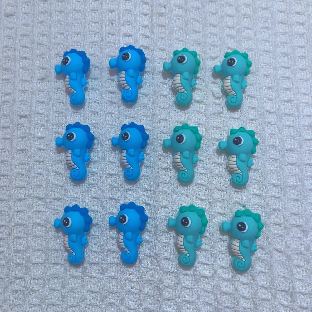 3D Seahorse Silicone Focal Beads for DIY Pens Bracelet