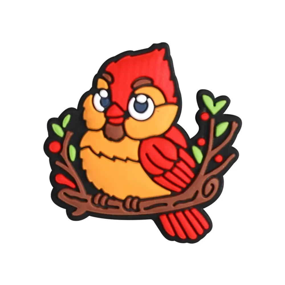 Flatback Cartoon Animals Silicone Focal Beads for DIY Pens Keychains