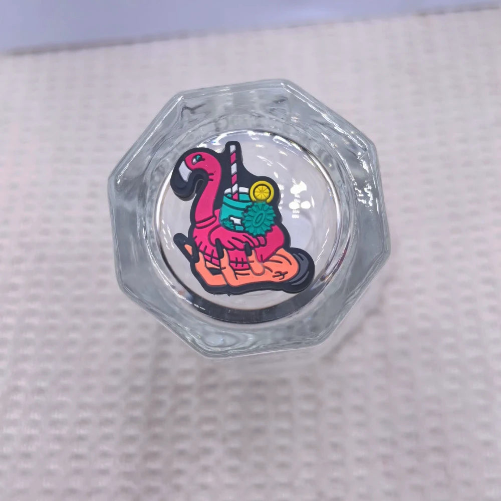 Flatback Cartoon Silicone Focal Beads for DIY Pens Bracelet Keychains