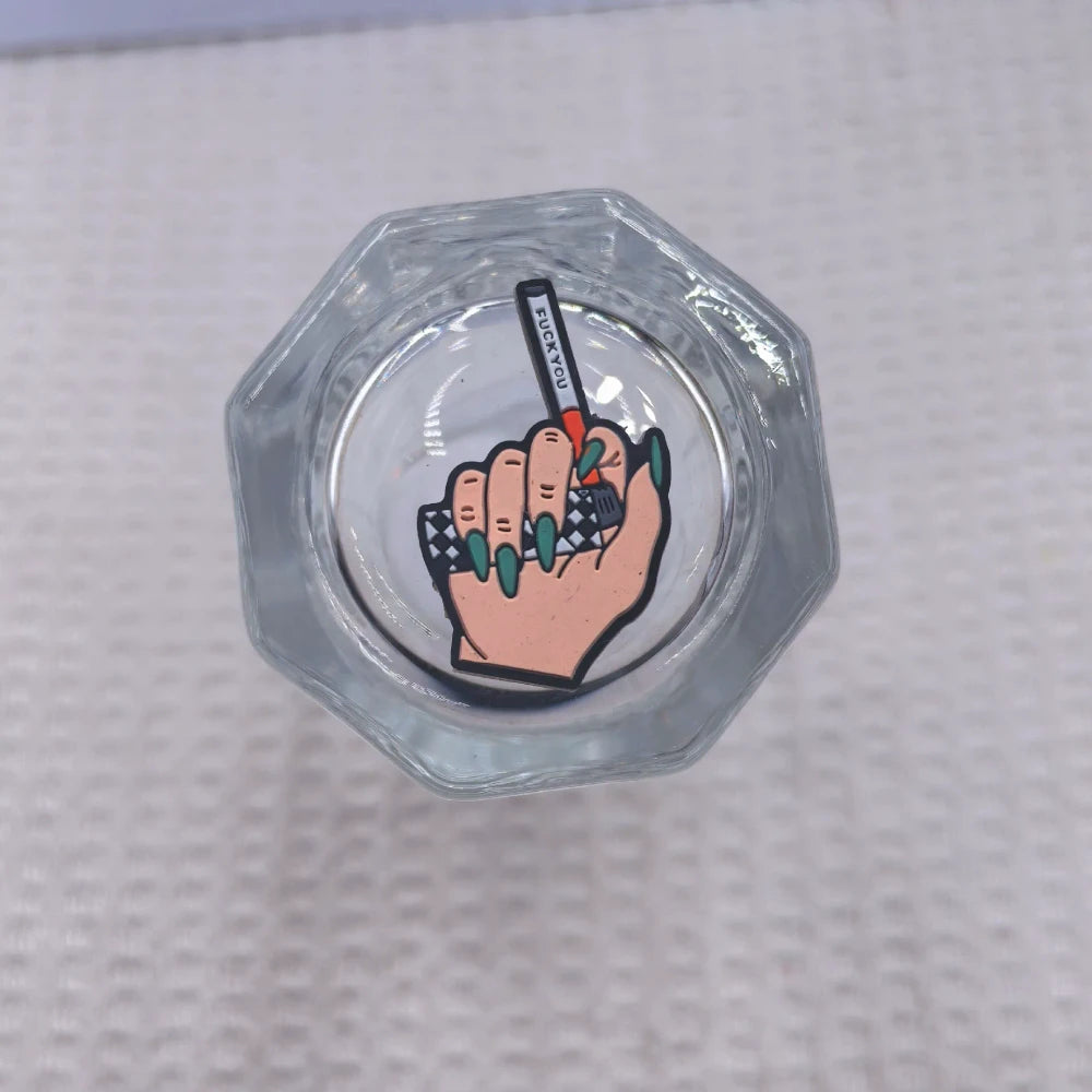 Flatback Cartoon Silicone Focal Beads for DIY Pens Bracelet Keychains