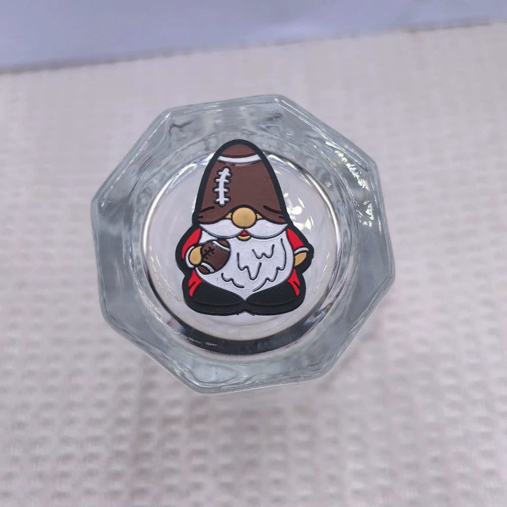 Flatback Cartoon Silicone Focal Beads for DIY Pens Bracelet Keychains