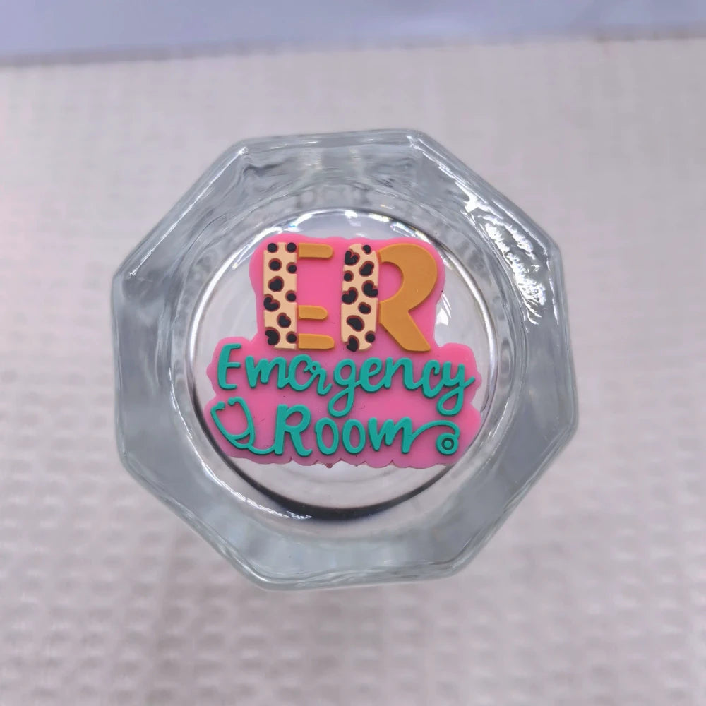 Flatback Cartoon Silicone Focal Beads for DIY Pens Bracelet Keychains