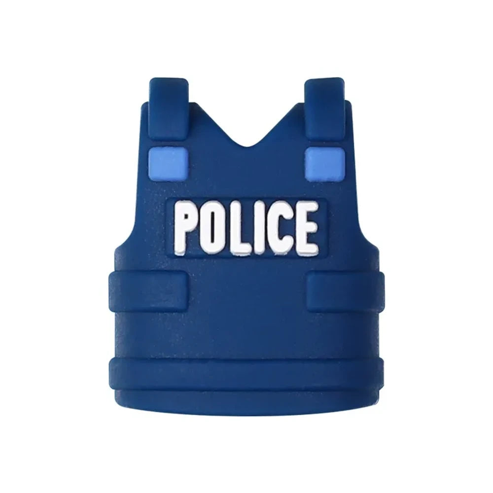 Flatback Cartoon Silicone Focal Beads for DIY Pens Keychains