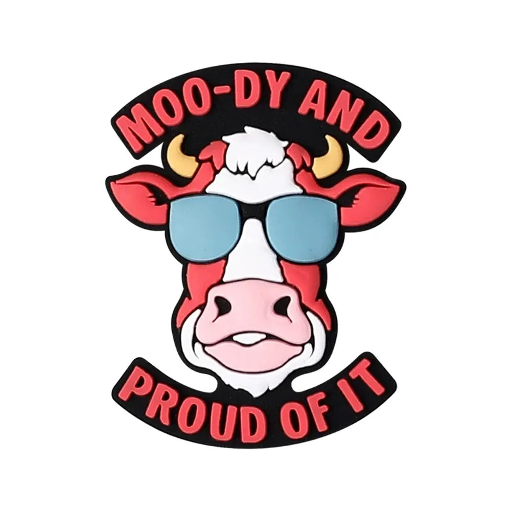 Flatback Cartoon Silicone Focal Beads for DIY Pens Keychains