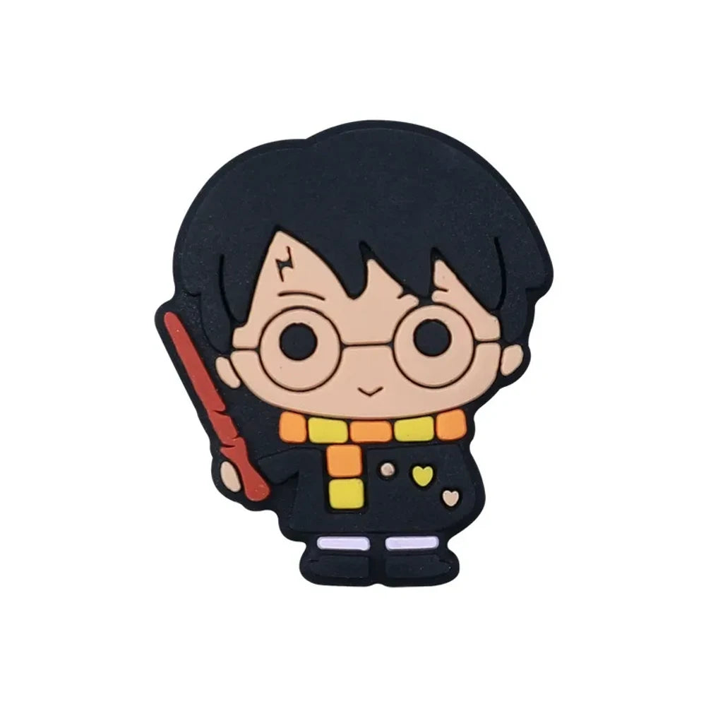 Flatback Cartoon Silicone Focal Beads for DIY Pens Keychains