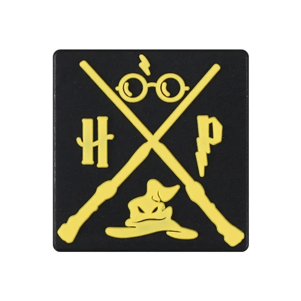 Flatback Cartoon Silicone Focal Beads for DIY Pens Keychains