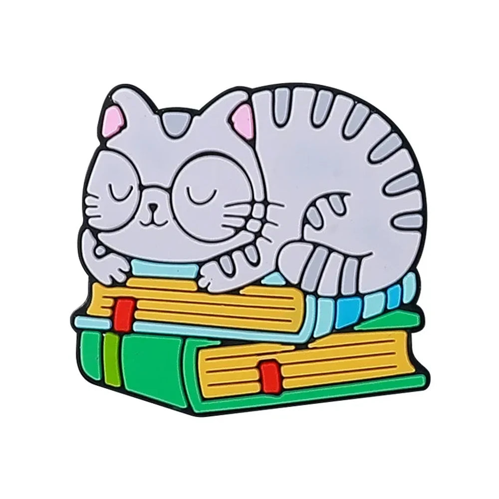 Flatback Cat Silicone Focal Beads for DIY Pens Keychains