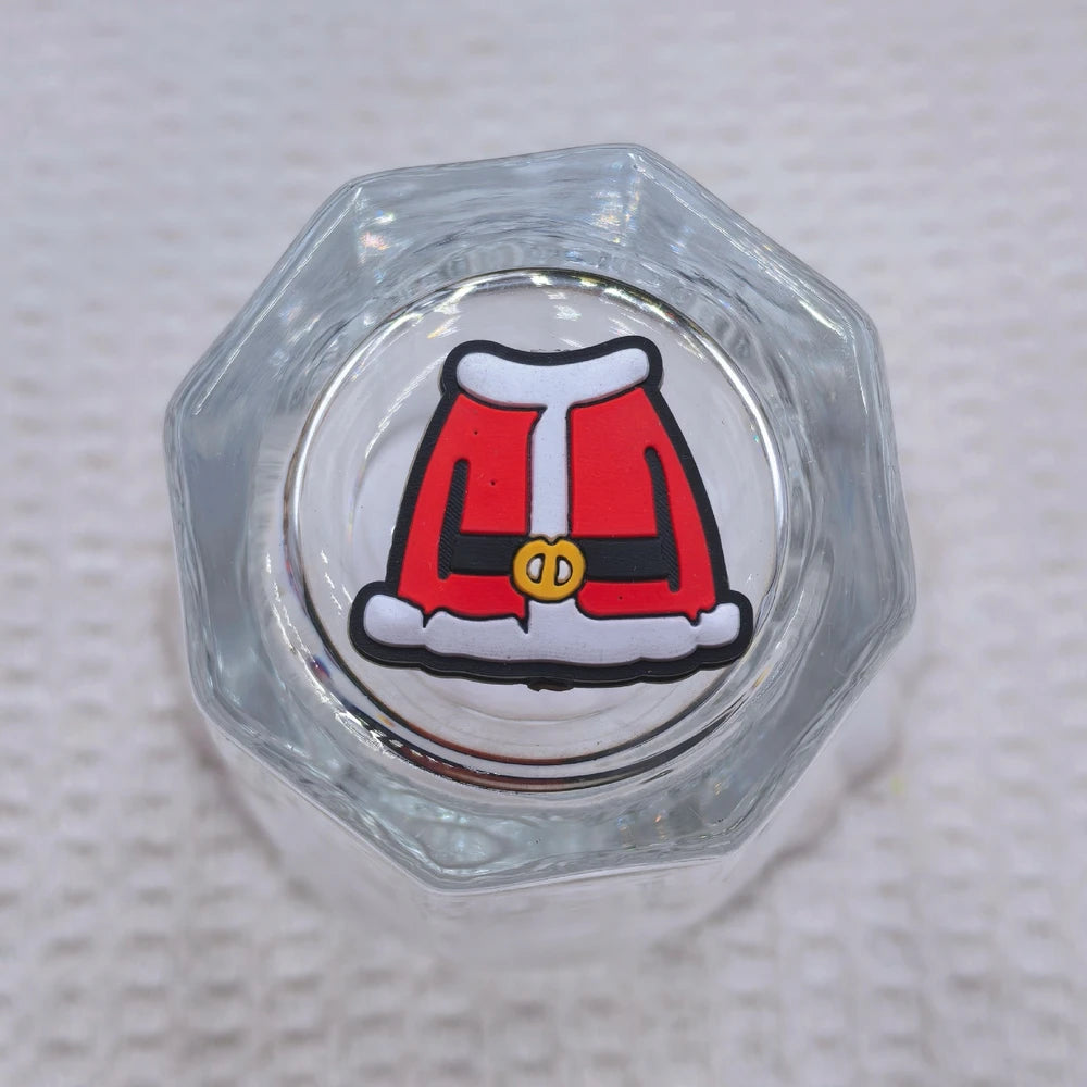 Flatback Christmas Series Silicone Focal Beads for DIY Pens Bracelet Keychains