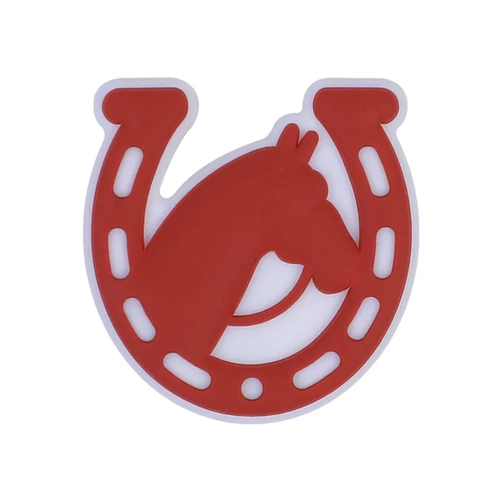 Flatback Cow Silicone Focal Beads for DIY Pens Bracelet