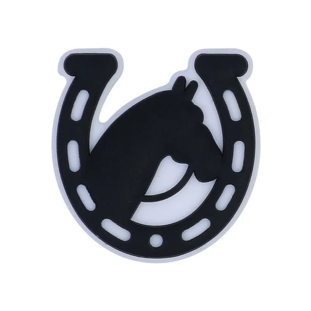 Flatback Cow Silicone Focal Beads for DIY Pens Bracelet