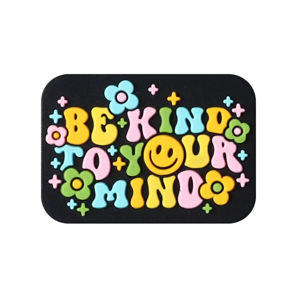 Flatback Creative Letters Silicone Focal Beads for DIY Pens Keychains