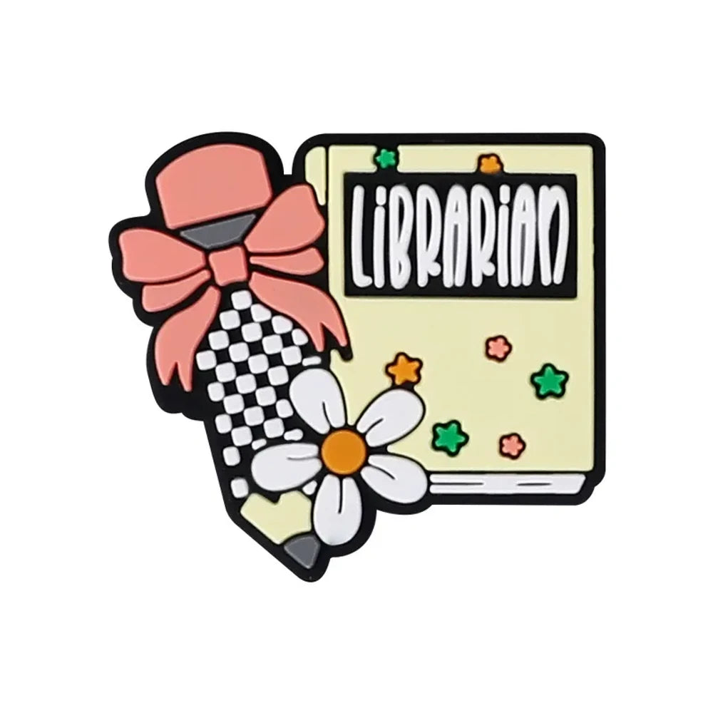 Flatback Creative Letters Silicone Focal Beads for DIY Pens Keychains