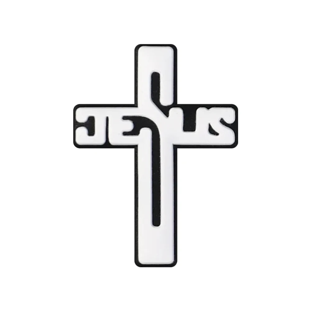 FlatBack Cross Silicone Focal Beads for DIY Pens Bracelet