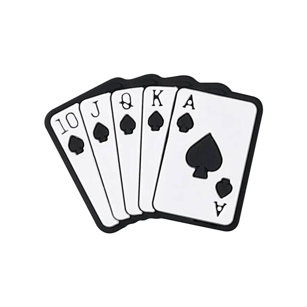 Flatback Crown Silicone Focal Beads for DIY Pens Keychains