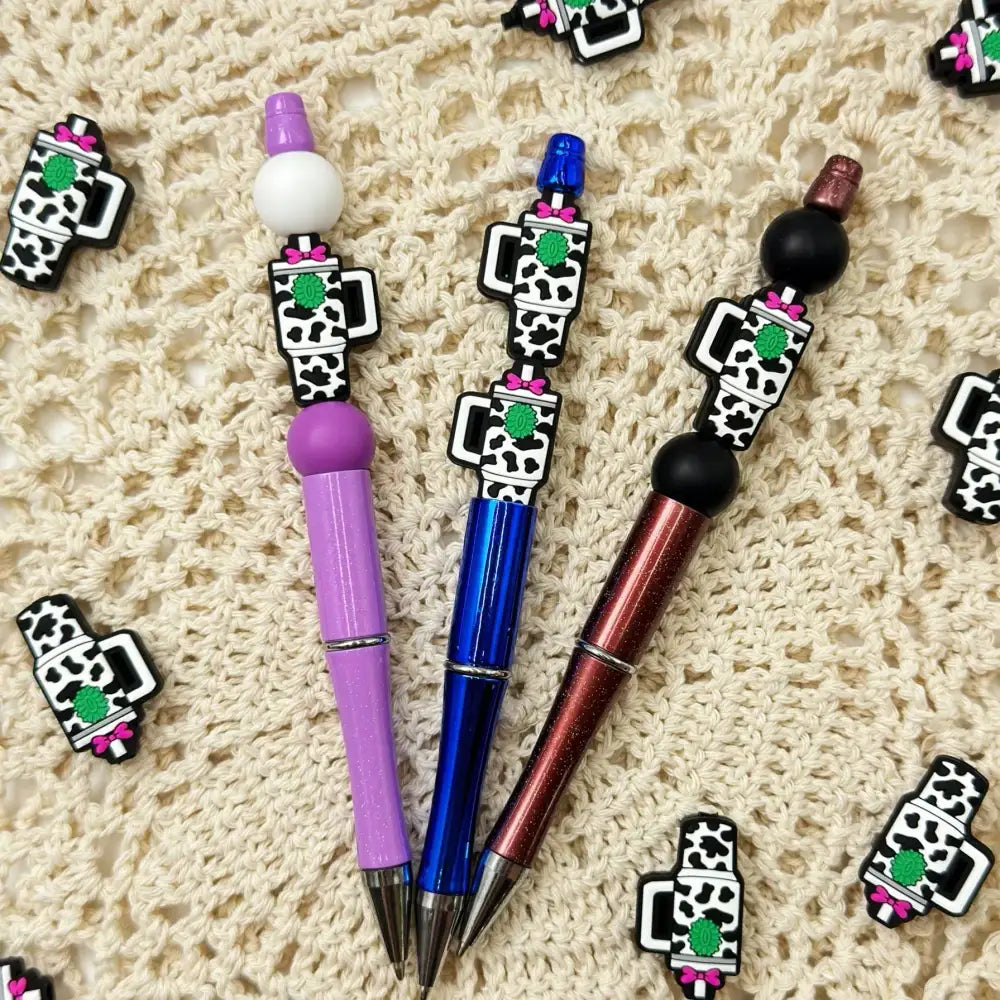 Flatback Cup Silicone Focal Beads for DIY Pens Keychains Bracelet