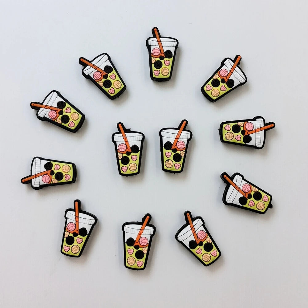 Flatback Cup Silicone Focal Beads for DIY Pens Keychains Bracelet