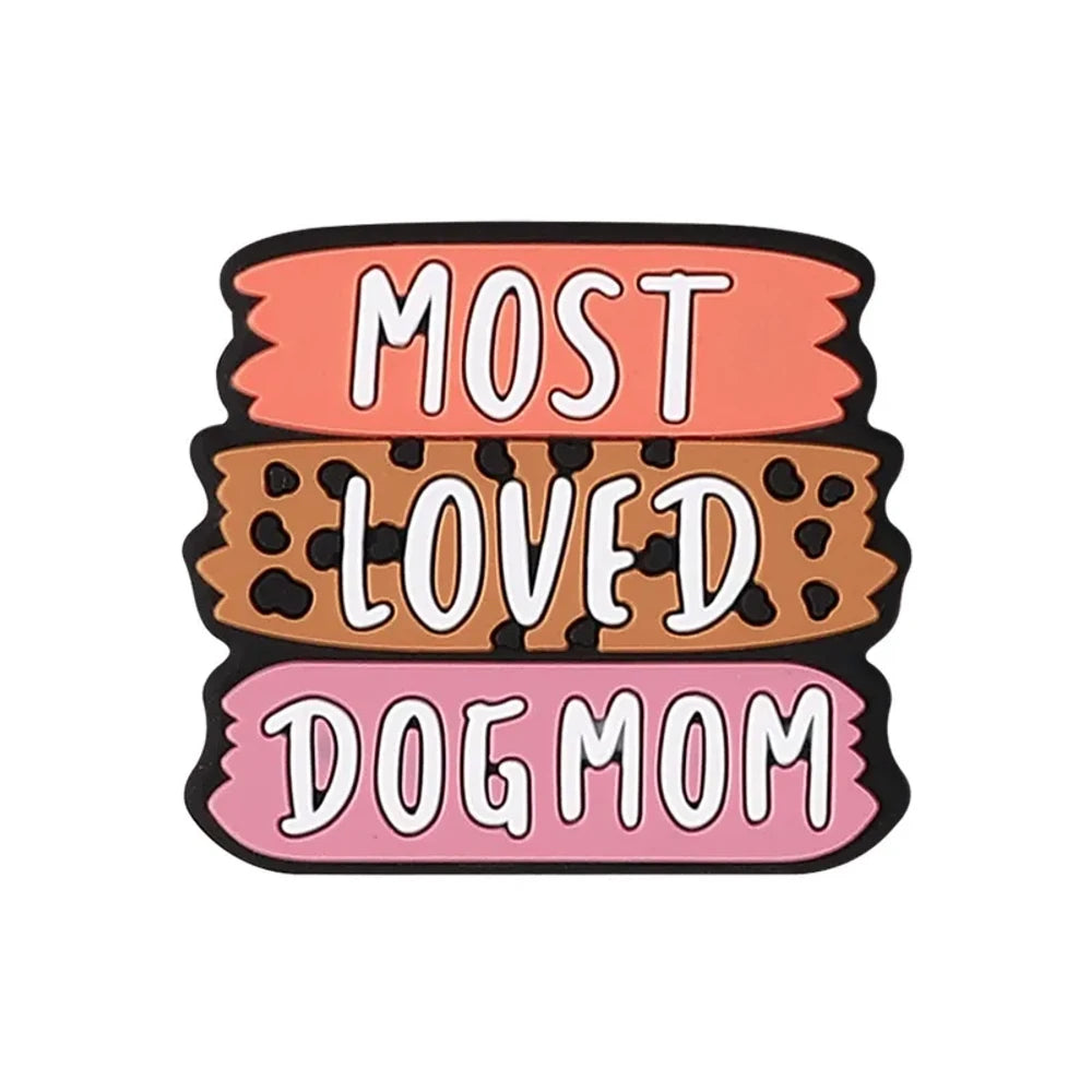 Flatback Dog Silicone Focal Beads for DIY Pens Keychains