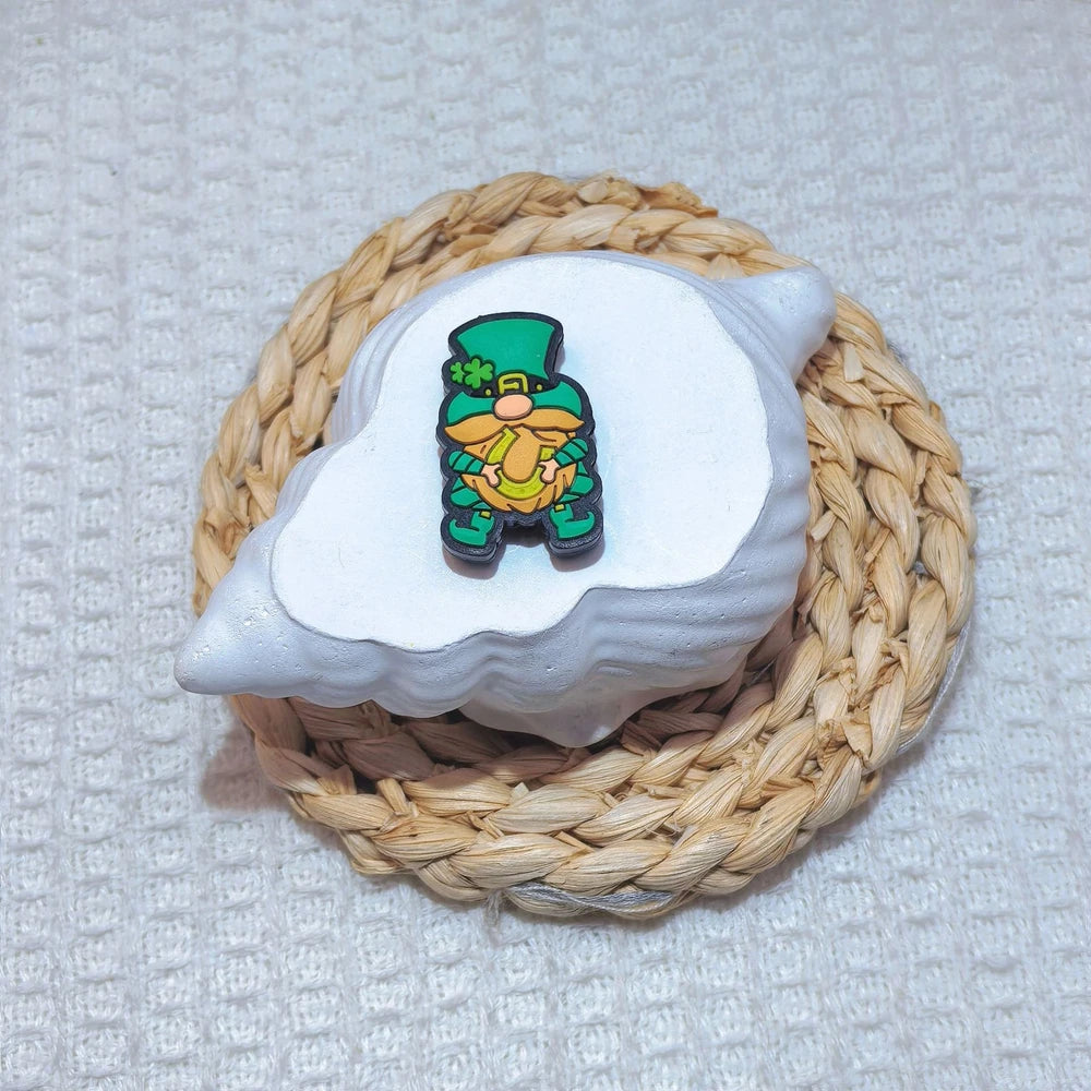 Flatback Easter Series Silicone Focal Beads for DIY Pens Bracelet Keychains