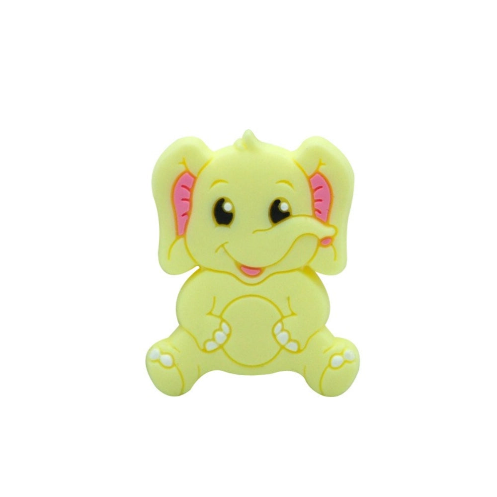 Flatback Fox Silicone Focal Bead | Beadable Pens Keychains Badge